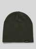 Carhartt Work In Progress Czapka beanie z detalem z logo Khaki