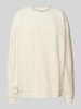 American Vintage Oversized Sweatshirt aus reiner Baumwolle Modell 'BOBYPARK' Ecru