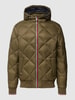 Tommy Hilfiger Kurtka z naszywką z logo model ‘Diamond’ Oliwkowy