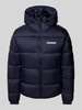 Napapijri Steppjacke mit Label-Print Modell 'SUOMI' Marine