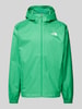 The North Face Jack met labelstitching, model 'QUEST' Groen