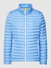 Fuchs Schmitt Steppjacke mit Label-Detail und Solarball Füllung Royalblau
