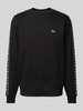 Lacoste Sweatshirt mit Label-Stitching Black