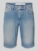 MAC Korte regular fit jeans in 5-pocketmodel Blauw