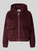 ONLY Regular fit bomberjack van katoenmix model 'KENZIE' Prune