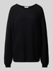 Christian Berg Woman Gebreide pullover met ronde hals Zwart