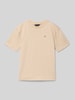 Tommy Hilfiger Teens Regular Fit T-Shirt aus reiner Baumwolle  Sand