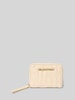 VALENTINO BAGS Portemonnee met logomotief, model 'PANSY' Ecru