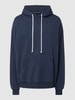 Progetto7 Hoodie im Destroyed-Look Dunkelblau