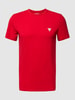 Guess T-Shirt mit Logo-Detail Modell 'JOE' Rot