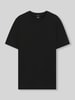 BOSS Regular Fit T-Shirt aus reiner Baumwolle Modell 'Thompson 02' Black