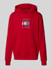Tommy Hilfiger Regular fit hoodie van puur katoen Rood