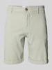 SELECTED HOMME Slim Fit Shorts mit Strukturmuster Modell 'LUTON' Schilf