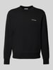 CK Calvin Klein Sweatshirt mit Label-Detail Black