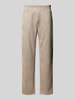 Guess Activewear Straight leg sweatpants met elastische band, model 'DARIL' Beige