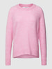 Selected Femme Gebreide pullover met ronde hals, model 'LULU' Felroze