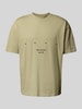 HUGO T-Shirt mit Rundhalsausschnitt Modell 'Duwrite' Hellgruen