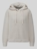 VERO MODA Regular fit pullover met capuchon en tunnelkoord Offwhite
