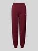 PUMA Slim fit sweatpants met labelstitching Bordeaux