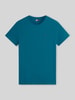 Tommy Jeans męski t-shirt o kroju regular fit z czystej bawełny Petrol