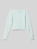 Tom Tailor Regular Fit Strickpullover aus Viskose-Mix Mint