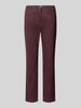 Raphaela By Brax Stoffen broek met steekzakken, model 'Laura' Bordeaux