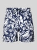 Tommy Hilfiger Badehose mit elastischem Bund Dunkelblau