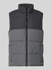 Jack & Jones Bodywarmer met opstaande kraag, model 'MAZE' Middengrijs