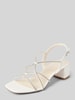 Tamaris Sandalette mit Strasssteinbesatz Weiss