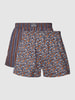 Jockey Boxershort met streepmotief in een set van 2 stuks Donkergrijs