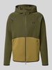 Under Armour Sweatjack met tweewegsritssluiting, model 'Unstoppable' Olijfgroen