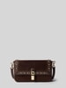 FURLA Crossbody Bag aus echtem Leder Modell 'Iride' Dunkelbraun