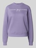 Tommy Hilfiger Relaxed Fit Sweatshirts aus Baumwoll-Mix Lavender