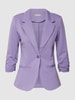 Fransa Blazer mit Raffungen Modell 'ZABLAZER' Flieder