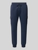 Polo Ralph Lauren Slim fit sweatpants met cargozakken Marineblauw