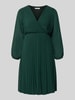 ZABAIONE Freizeitkleid mit V-Ausschnitt Modell 'Im44sa' Dunkelgruen