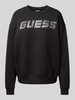 Guess Activewear Sweatshirt met strass-steentjes, model 'CECILIA' Zwart