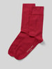Christian Berg Men Socken aus Baumwoll-Mix Dunkelrot