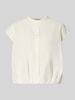 Weekend Max Mara Boxy Fit Kurzarmbluse aus reiner Baumwolle Modell 'GELATINA' Weiss
