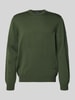 MAERZ Muenchen Gebreide pullover van merinowol Olijfgroen