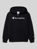 CHAMPION Sweatjacke mit Kapuze Black