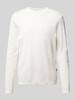 Windsor Longsleeve mit Label-Detail Modell 'Frido' Weiss