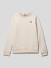 Tommy Hilfiger Teens Sweatshirt met labelprint Zand