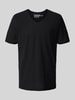 MCNEAL T-Shirt mit V-Ausschnitt Black