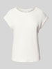 OPUS Gebreide top met kapmouwen, model 'Spunki' Offwhite