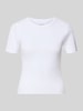 ONLY krój regular fit t-shirt z mieszanki bawełny model 'VAL' Biały