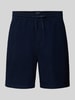 Tommy Jeans Tapered Bermudas aus Baumwoll-Cord Marine