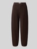 GANG Balloon Fit Cordhose aus Baumwoll-Mix Modell '94VIA' Schoko