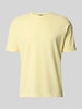 DRYKORN T-Shirt mit Ärmelaufschlag und Rundhalsausschnitt GELB
