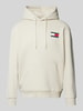 Tommy Jeans Hoodie mit Label-Print Modell 'ESSENTIAL' Beige